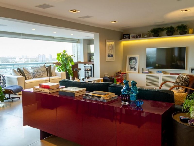 Apartamento para alugar Vila Leopoldina com 162m² e 3 quartos por R$ 14.000 - 1669452810-sala-tv1.jpg