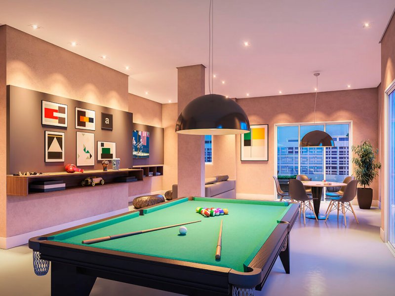 Apartamento para alugar Itapark Res. com 49m² e 2 quartos por R$ 1.300 - 1418148080-salao-jogosv2.jpg