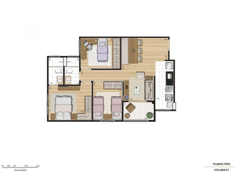 imóvel com 70m² - Continental - Osasco