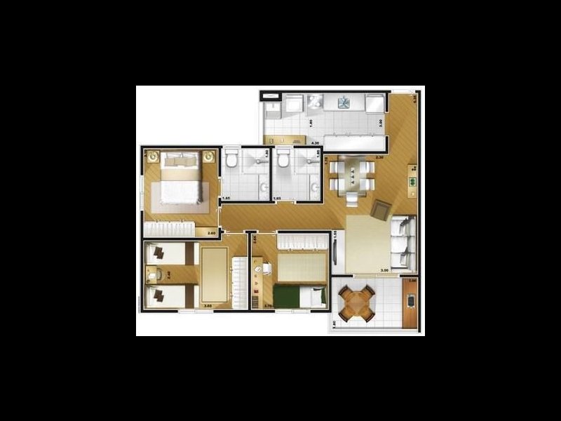 imóvel com 72m² - Macedo - Guarulhos