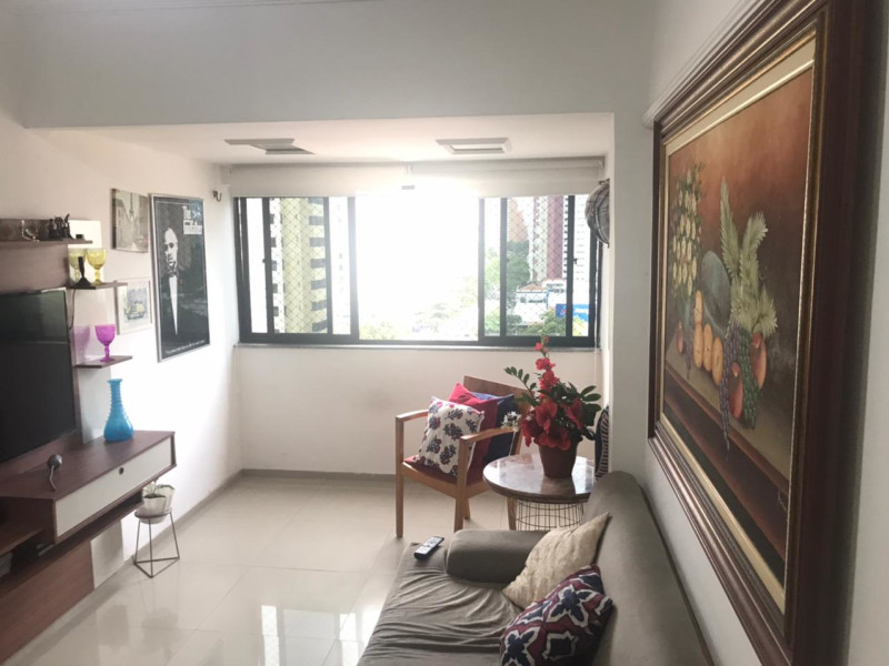 Apartamento à venda Aldeota com 65m² e 3 quartos por R$ 395.000 - sala-apto2.jpeg