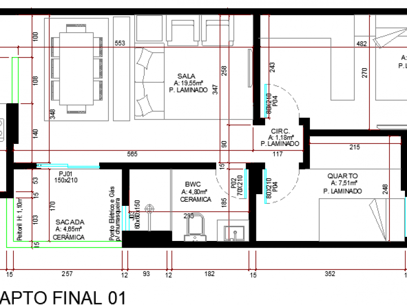 Apartamento à venda Centro com 89m² e 2 quartos por R$ 498.000 - 516443455-mobiliado-copia.png