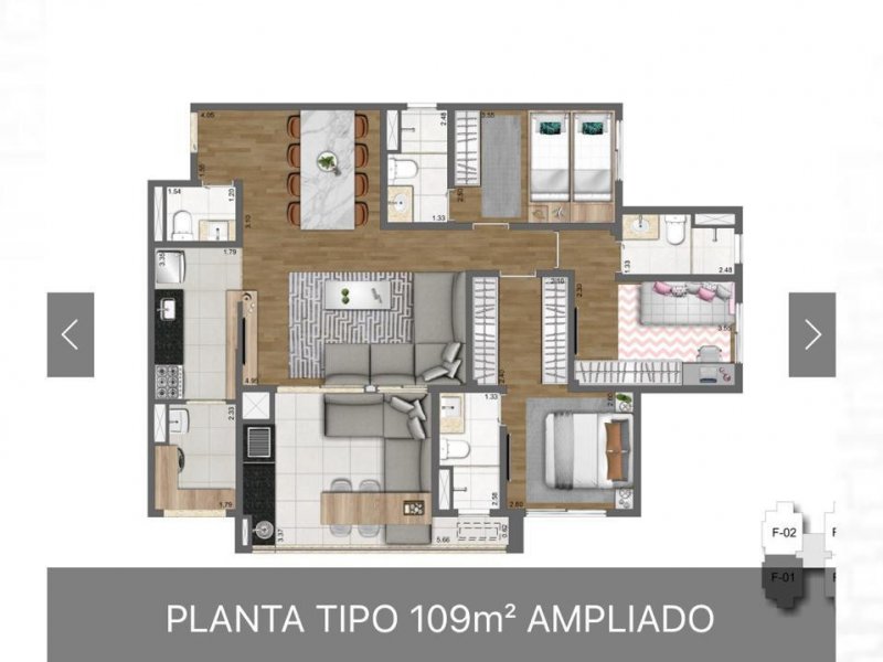 imóvel com 109m² - Mooca - São Paulo