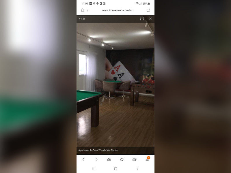 imóvel com 54m² - Vila Matias - Santos