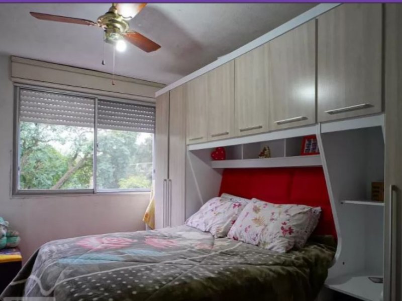 Apartamento à venda Jardim Itu-Sabará com 54m² e 1 quarto por R$ 140.000 - 828644411-quarto.JPG