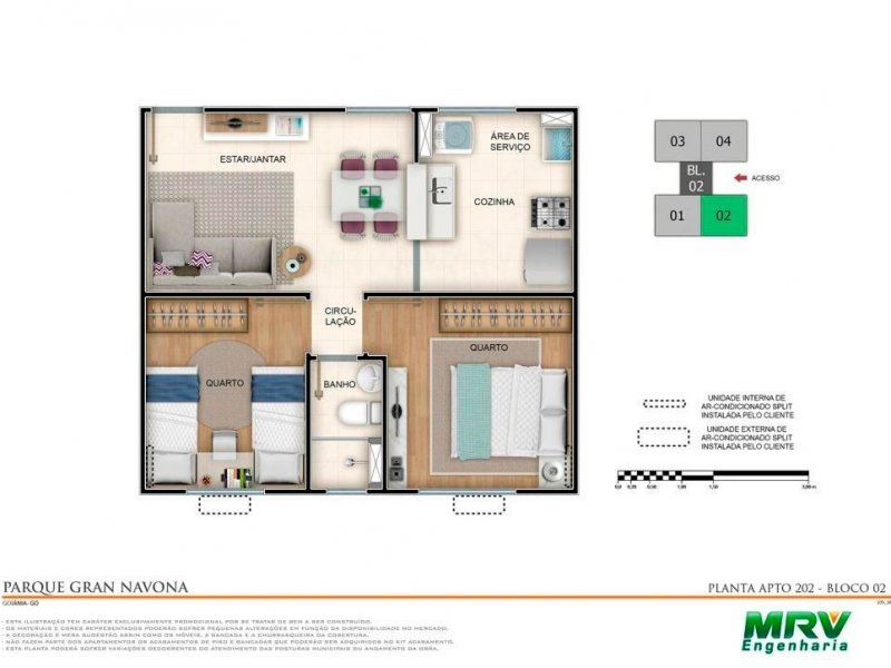Apartamento à venda Moinho dos Ventos com 45m² e 2 quartos por R$ 145.000 - 1842439581-81c76416-4127-434b-8f5f-965feb4bf960.jpg