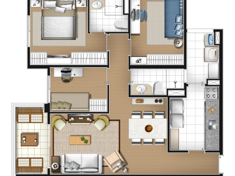 imóvel com 77m² - Água Branca - São Paulo