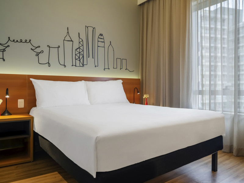 Flat à venda Centro com 15m² e 1 quarto por R$ 430.000 - quarto-ibis.jpg