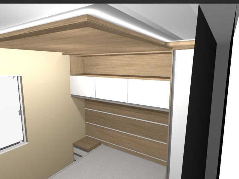 Apartamento à venda Santa Candida com 58m² e 3 quartos por R$ 238.000 - 1373044554-projeto-quarto-2-ap.jpg