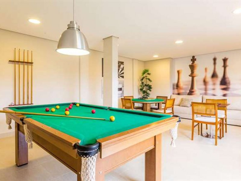 Apartamento à venda Guaiaúna com 53m² e 2 quartos por R$ 350.000 - 1571908848-salao-de-jogos.jpg