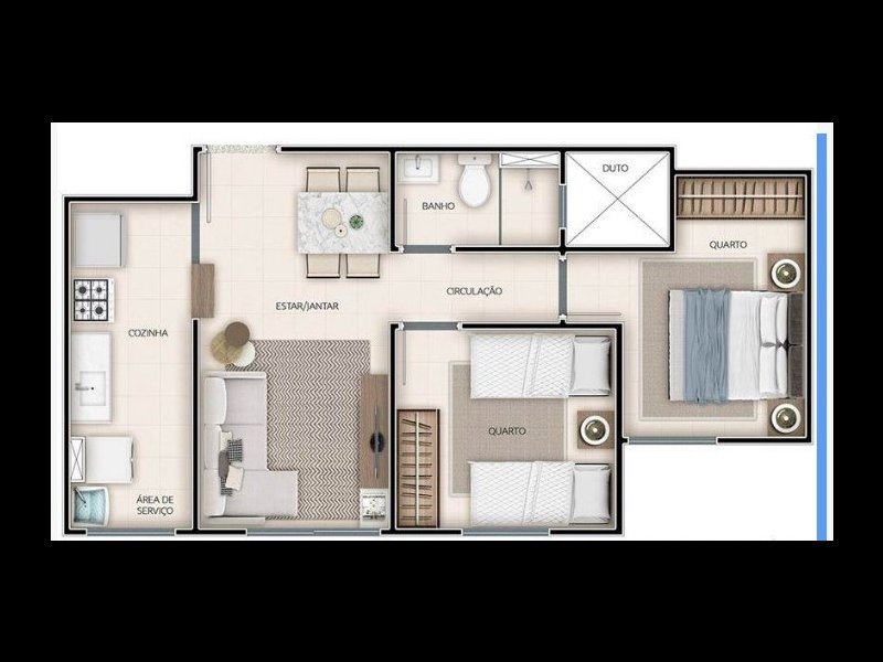 imóvel com 44m² - Alto Petrópolis - Porto Alegre