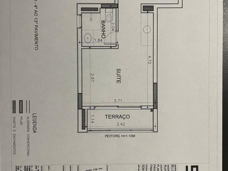 imóvel com 29m² - Consolação - São Paulo
