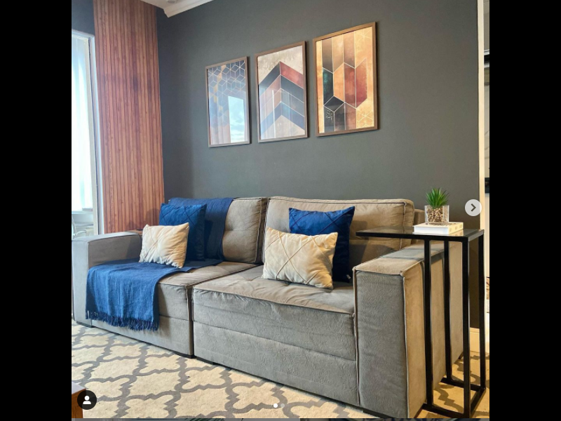 Apartamento à venda Centro com 52m² e 2 quartos por R$ 250 - 1116935613-sala.PNG