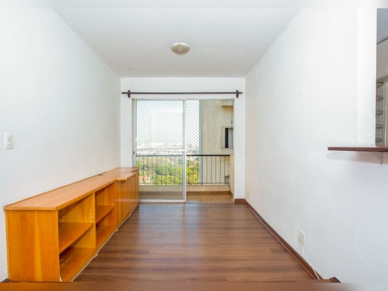 Apartamento à venda Alto de Pinheiros com 60m² e 2 quartos por R$ 490.000 - sala-vista-frontal.jpg