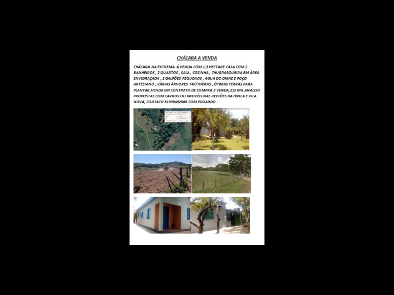 Chácara à venda Extrema com 15000m² e 2 quartos por R$ 215.000 - 1745788615-203263486-3960955244034229-7803726660051507717-n.png