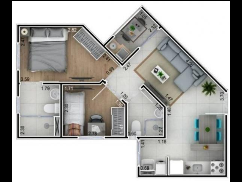 Apartamento à venda Parque dos Pinheiros com 52m² e 2 quartos por R$ 215.000 - 1097492099-capture-2021-06-11-10-49-312.png