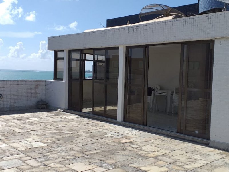 Apartamento à venda Tambaú com 162m² e 4 quartos por R$ 650.000 - 1218170064-area-de-lazer-da-cobertura-vista-para-o-mar.jpeg