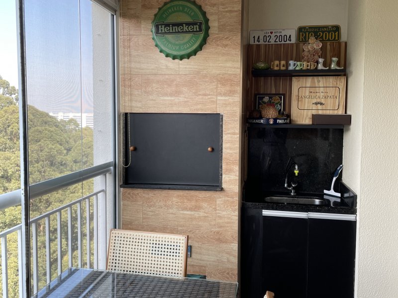 Apartamento à venda Vila Andrade com 95m² e 2 quartos por R$ 790.000 - 479582224-varanda.jpg