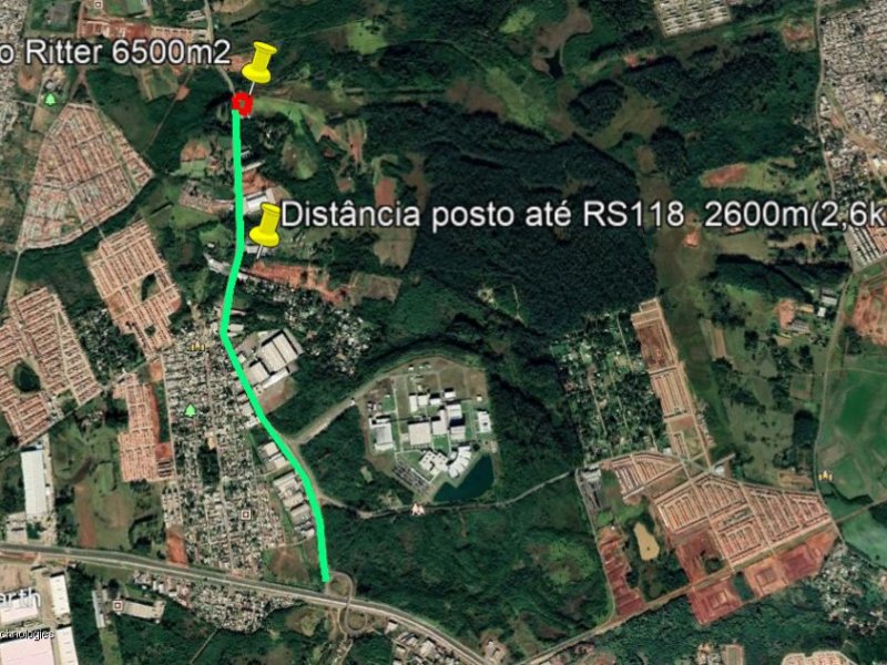 imóvel com 6500m² - centro - Cachoeirinha