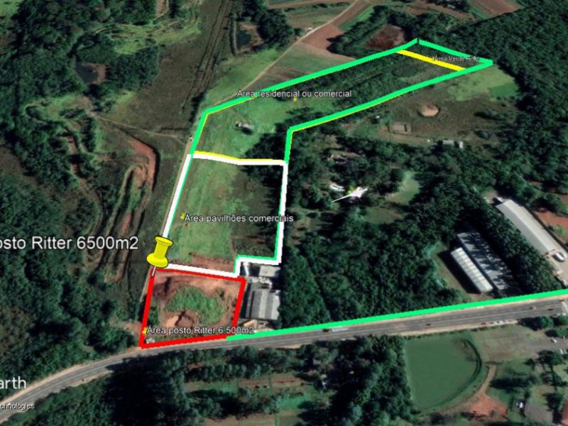 imóvel com 6500m² - centro - Cachoeirinha