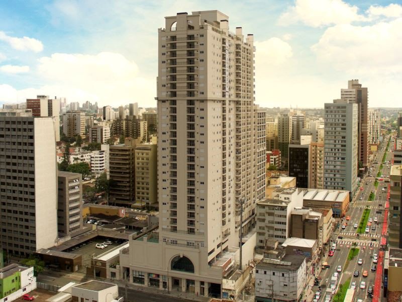 Studio à venda Centro com 31m² e 1 quarto por R$ 355.000 - 347012750-naoautoralhub-fachada.jpg