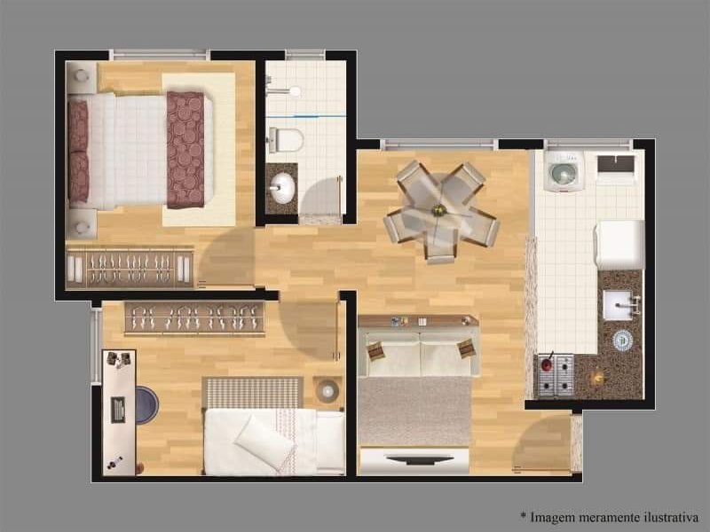 Apartamento à venda Jardim Iruama com 46m² e 2 quartos por R$ 150.000 - 18670100-planta-do-apto.jpeg