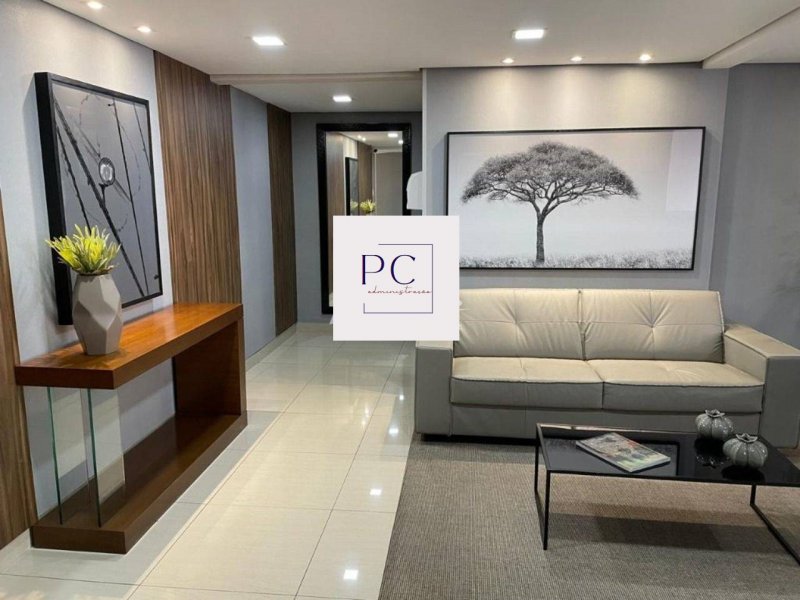 Apartamento à venda Centro com 139m² e 3 quartos por R$ 450.000 - 903563716-hall-predio-3.jpg