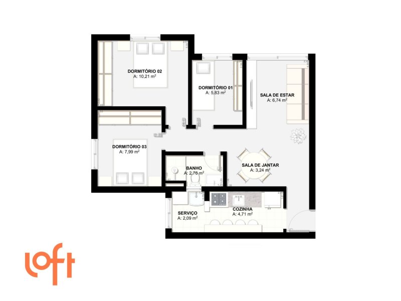 Apartamento à venda Vila Basiléia com 60m² e 3 quartos por R$ 310.000 - 439179854-desktop-floorplan.jpg