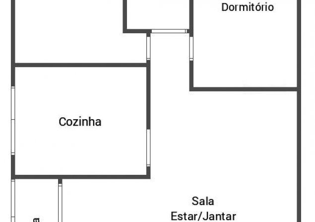 imóvel com 67m²