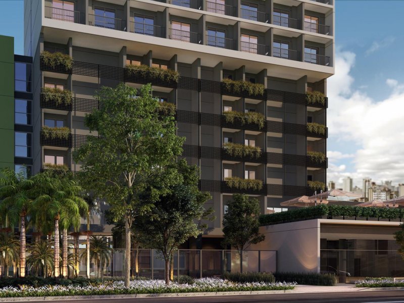 Studio à venda Pinheiros com 27m² e 1 quarto por R$ 360.000 - 1055355556-acesso-houx-pinheiros-tecnisa-full-1806199809.jpg