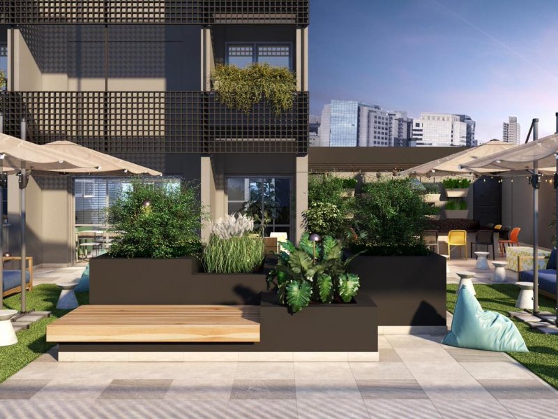 Studio à venda Pinheiros com 27m² e 1 quarto por R$ 360.000 - 1563446574-lounge-houx-pinheiros-tecnisa-full-1106594154.jpg