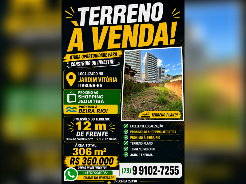 imóvel com 306m² - Jardim Vitória - Itabuna