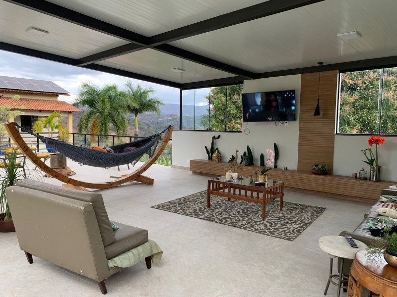 Casa de condomínio à venda Canoas com 800m² e 6 quartos por R$ 1.900.000 - 1025222657-espaco-externo-gourmet.jpg