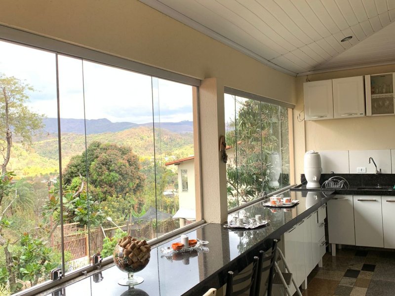 Casa de condomínio à venda Canoas com 800m² e 6 quartos por R$ 1.900.000 - 2097406183-cozinha-casa-de-visitas.jpeg