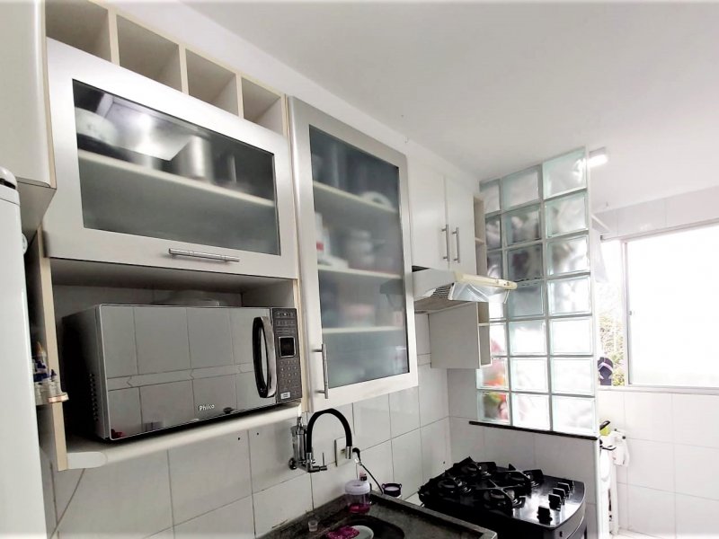 Apartamento à venda Morumbi com 53m² e 3 quartos por R$ 370.000 - 1680907509-cozinha-de-frente.jpg