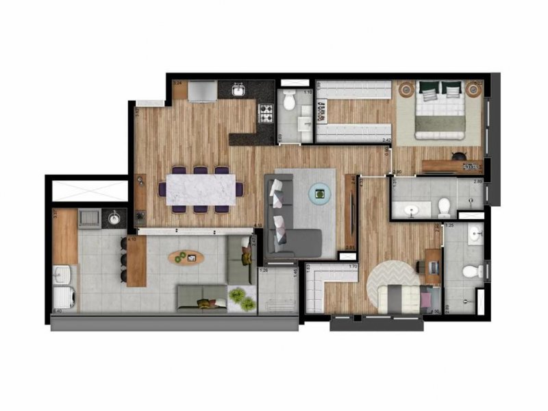 imóvel com 100m² - Pinheiros - São Paulo