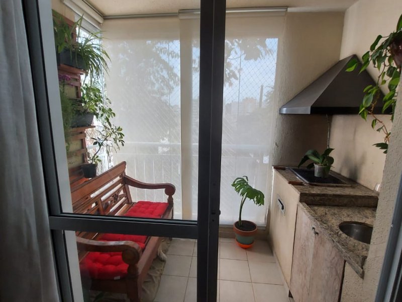 Apartamento à venda Vl. Caraguatá com 57m² e 2 quartos por R$ 290.000 - 339710856-varanda-persiana-fechada-1.jpeg