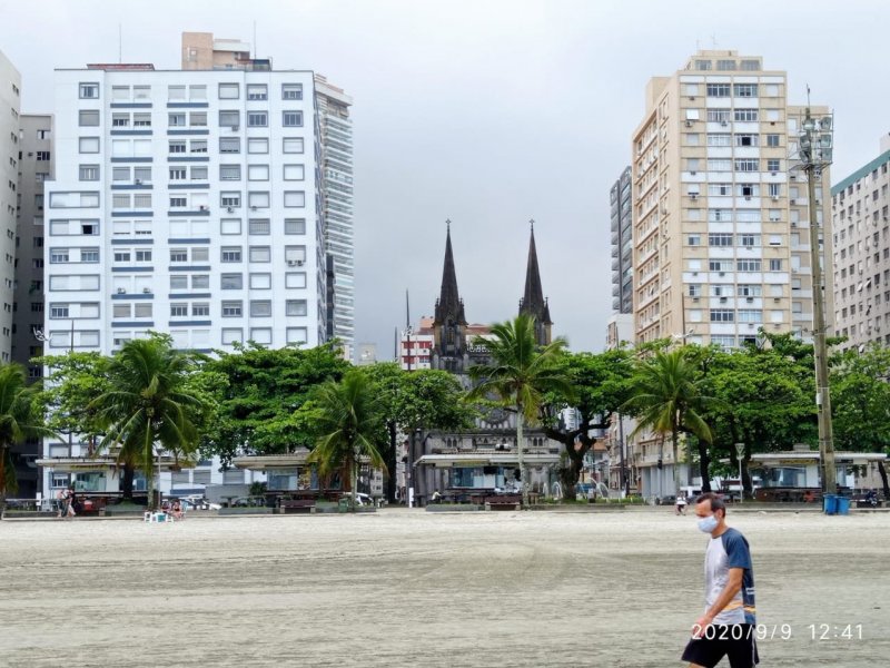 imóvel com 42m² - Aparecida - Santos