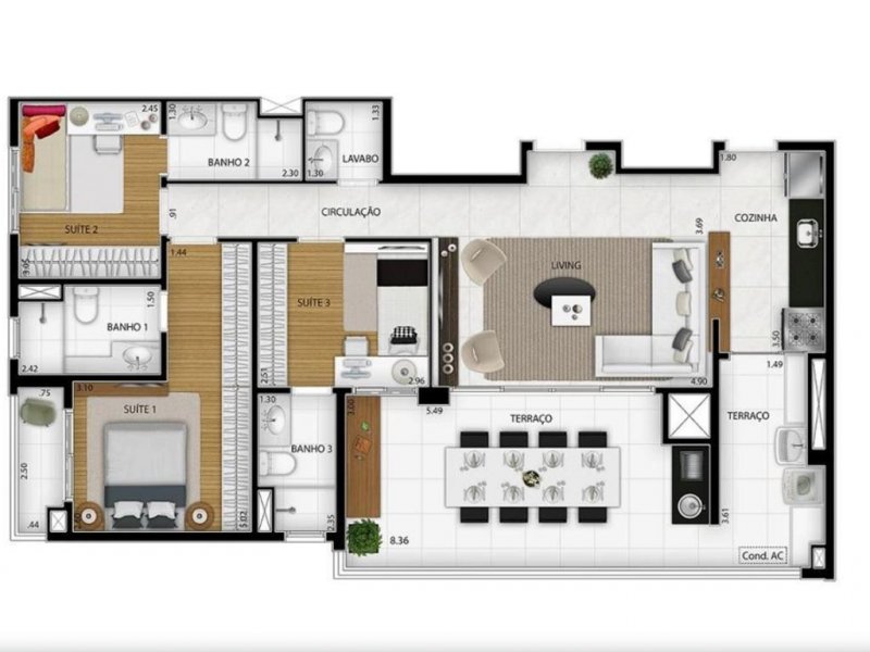 Apartamento à venda Cidade Mãe do Céu com 110m² e 3 quartos por R$ 1.400.000 - 1505683670-cdceba84-c3c0-4efe-9189-8a5c2c57b457.jpeg