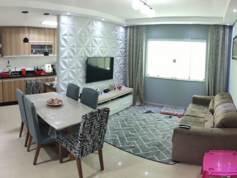Casa de condomínio à venda Vila Valparaíso com 141m² e 3 quartos por R$ 570.000 - 1234136190-a.jpg