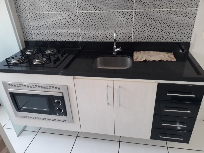 Apartamento à venda São Cristóvão com 48m² e 2 quartos por R$ 325.000 - 1637829541-cozinha-5.jpg