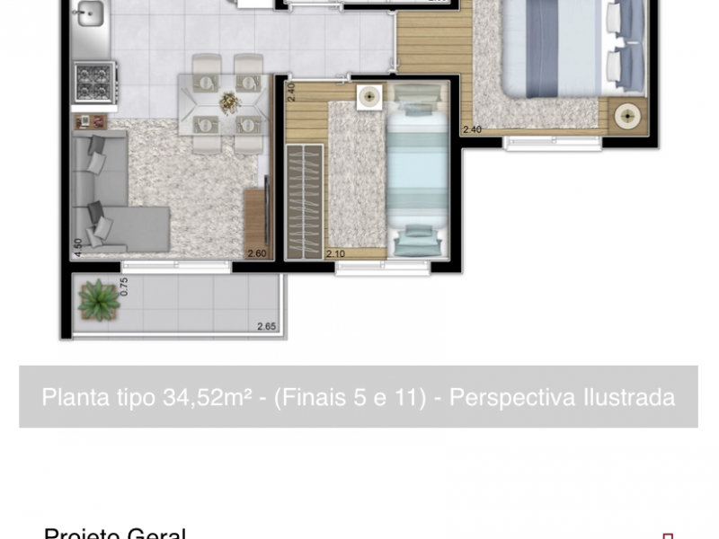 Apartamento à venda Barra Funda com 35m² e 2 quartos por R$ 219.000 - 226918509-1446008a-c015-4e9d-bfe4-10cf8057e7d4.png