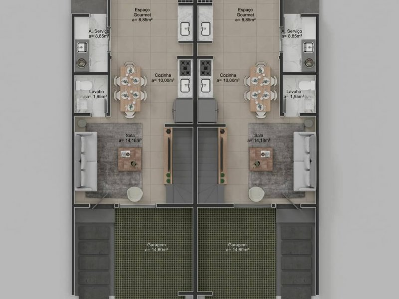 Casa à venda Praia do Sonho (Ens Brito) com 124m² e 3 quartos por R$ 750.000 - 810863454-img-20210914-154848-938.jpg