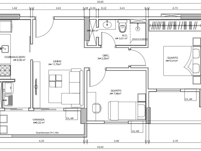 Apartamento à venda Dom Aquino com 54m² e 2 quartos por R$ 315.000 - 1717388703-z-planta-baixa.jpg