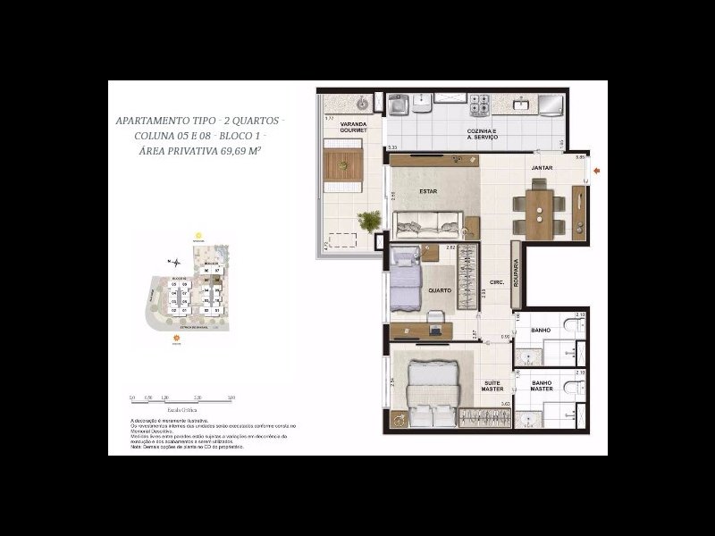 imóvel com 69m² - Freguesia (Jacarepaguá) - Rio de Janeiro