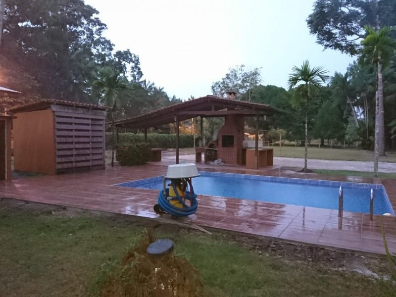 Chácara à venda Centro com 208m² e 3 quartos por R$ 500.000 - 529029612-piscina.jpg