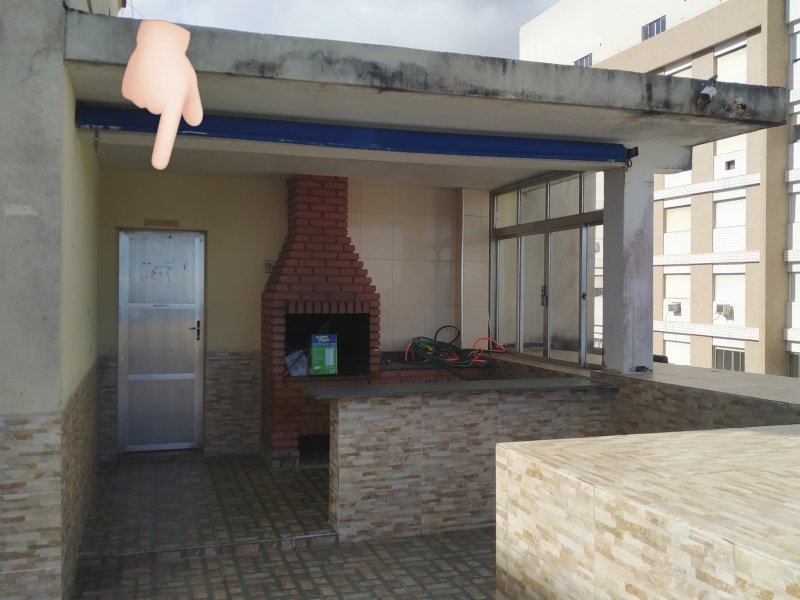 Apartamento à venda Aparecida com 73m² e 1 quarto por R$ 400.000 - 1628761093-areadefesta1.jpg