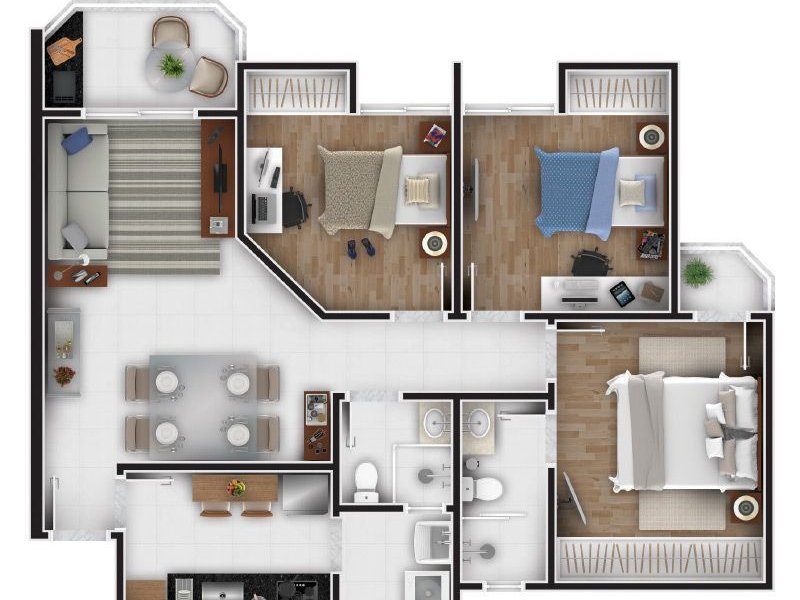 imóvel com 80m² - Jardim Vera Cruz - Sorocaba