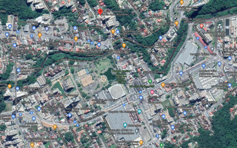 Terreno à venda Vila Nova com 490m² e 1 quarto por R$ 900.000 - 349121462-aereo.png