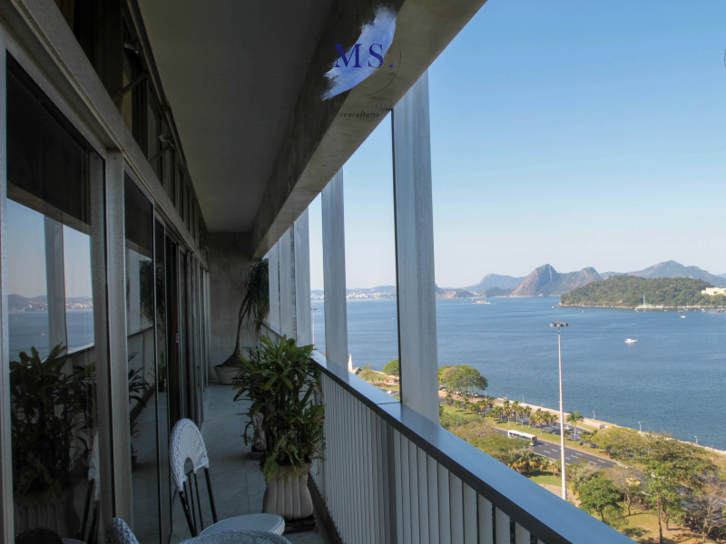 Apartamento à venda Flamengo com 490m² e 5 quartos por R$ 5.600.000 - varanda-da-sala-2.jpg